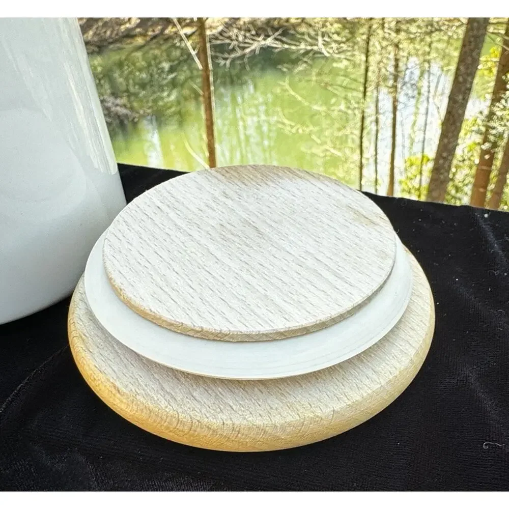 Portmerion The Tienton Squash Pear 5.5” Canister Wooden Lid EUC! -A26